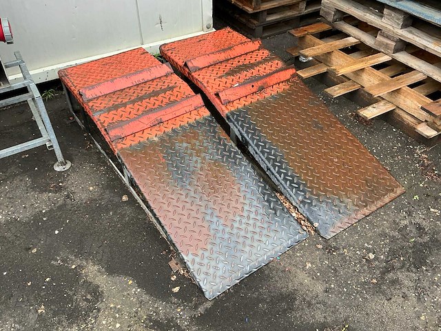 Metalen oprijplaat (2x) - afbeelding 1 van  3