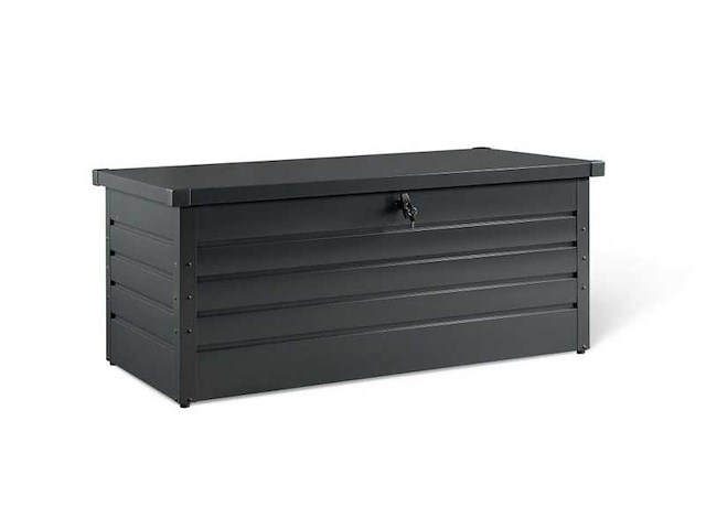 Metalen opslagdoos 870l antracietgrijs - afbeelding 2 van  3