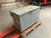 Metalen opslagkist - afbeelding 2 van  3
