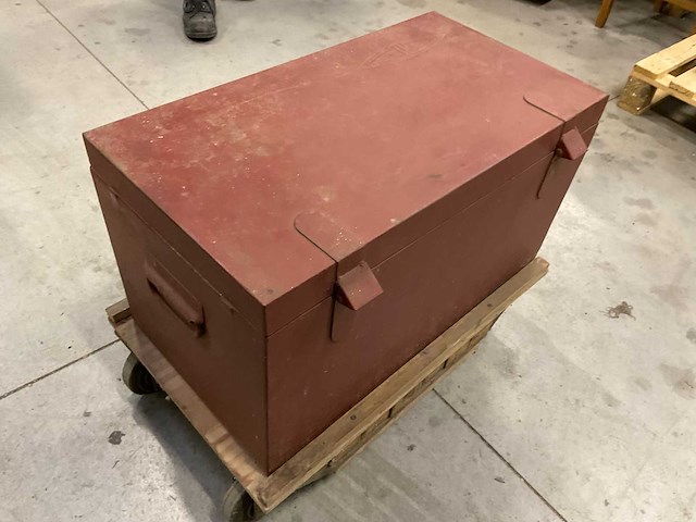 Metalen opslagkist - afbeelding 2 van  6