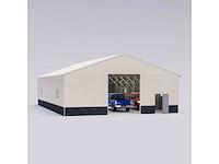 Metalen opslagloods 15x13 meter (195 m2) - afbeelding 9 van  16