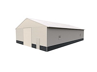 Metalen opslagloods 20x13 meter (260 m2) - afbeelding 10 van  16