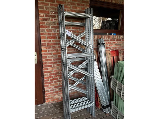 Metalen opslagrek - afbeelding 2 van  3