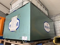 Metalen opvangbak eurol met ibc-container