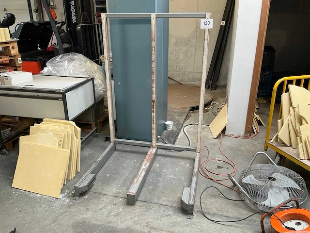 Metalen palletbok (2x) - afbeelding 1 van  4