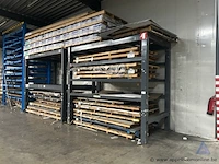 Metalen palletrekken 2x3 meter lengte