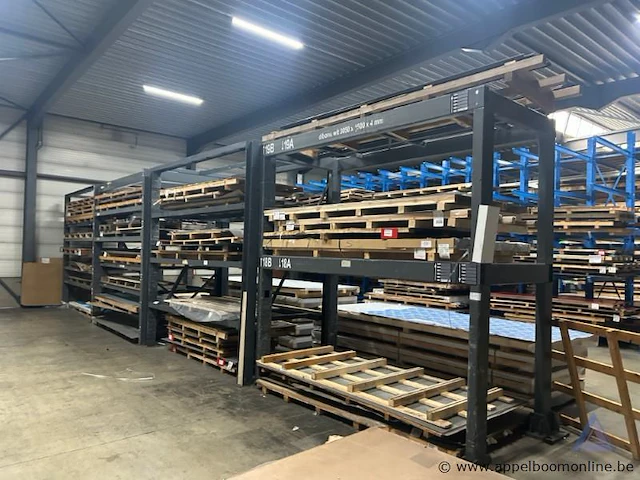 Metalen palletrekken, totale lengte 15 m - afbeelding 2 van  2