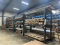 Metalen palletrekken, totale lengte 15 m
