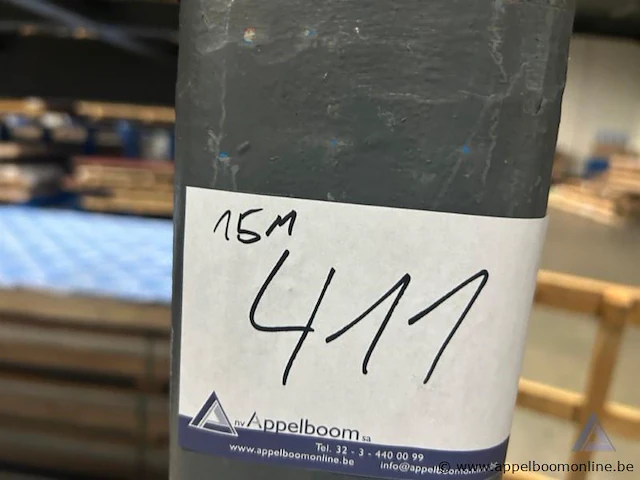 Metalen palletrekken, totale lengte 15 m - afbeelding 1 van  2