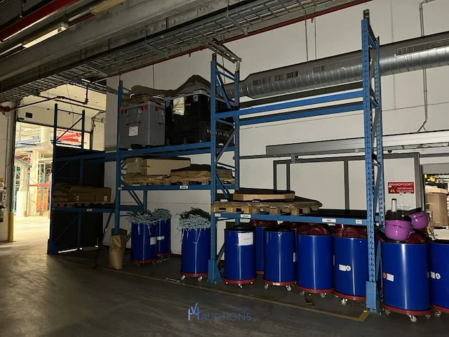 Metalen palletstelling - afbeelding 1 van  5