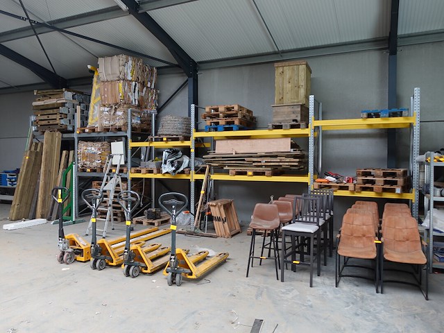 Metalen palletstelling - afbeelding 1 van  2
