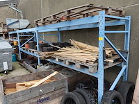 Metalen palletstelling - afbeelding 1 van  3
