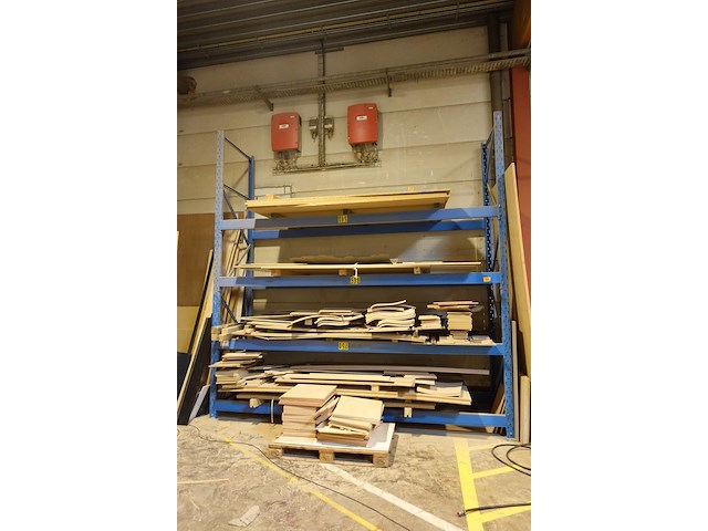 Metalen palletstelling - afbeelding 1 van  4