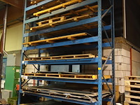 Metalen palletstelling - afbeelding 1 van  3