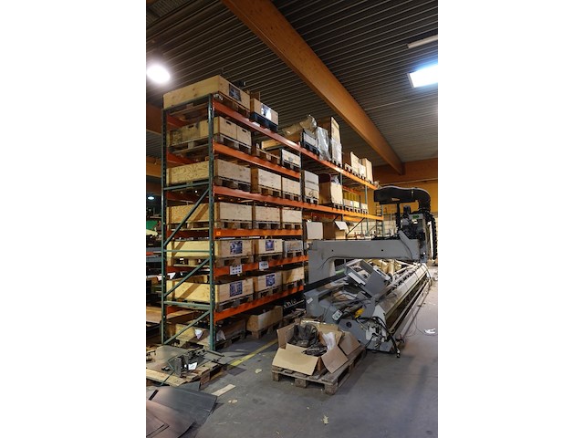 Metalen palletstelling - afbeelding 1 van  4