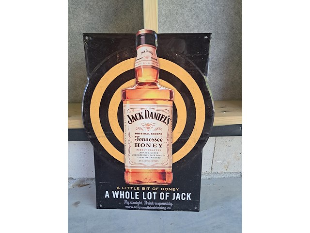 Metalen plaat jack daniels h 600 mm b 420 mm - afbeelding 1 van  3