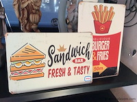 Metalen platen reclame - afbeelding 1 van  1