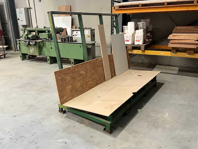 Metalen platenkar - afbeelding 1 van  4