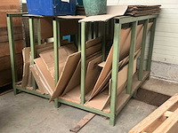 Metalen platenrek - afbeelding 1 van  1