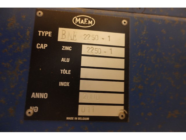 Metalen plooibank - afbeelding 3 van  3