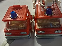 Metalen pompierwagen in slechte staat l 320 mm b 110 mm h150 mm - afbeelding 7 van  8