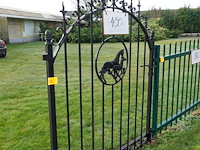 Metalen poort - afbeelding 2 van  4