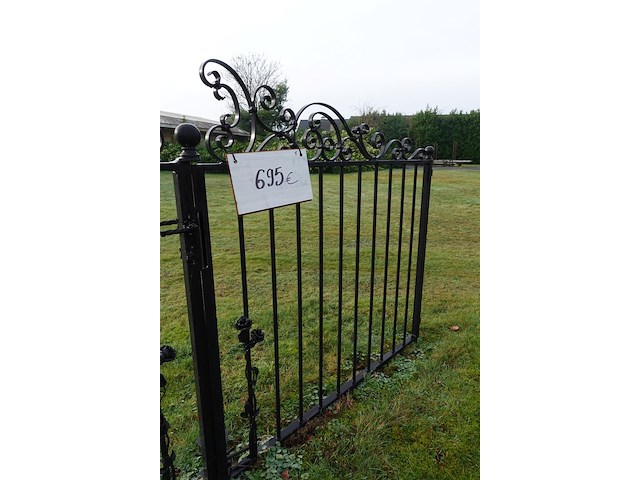 Metalen poort - afbeelding 7 van  7