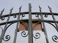 Metalen poort - afbeelding 3 van  4