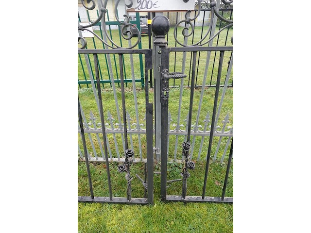 Metalen poort - afbeelding 3 van  4