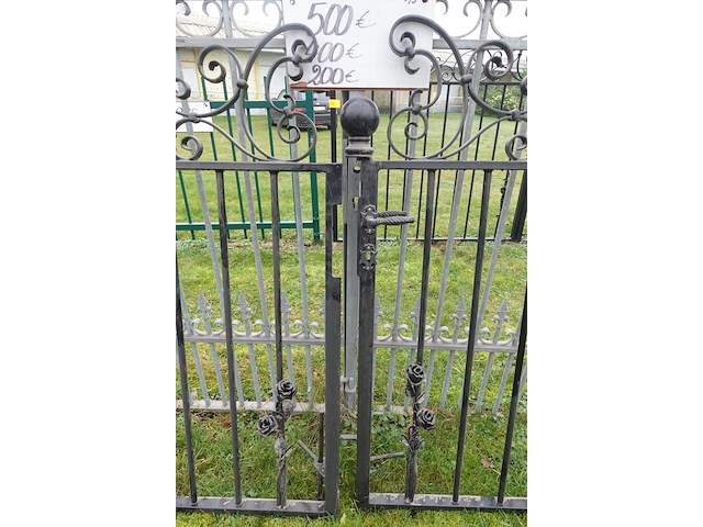 Metalen poort - afbeelding 4 van  4