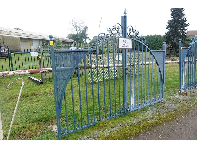 Metalen poort - afbeelding 2 van  4