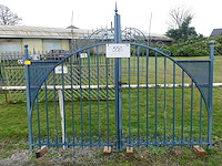 Metalen poort - afbeelding 1 van  5