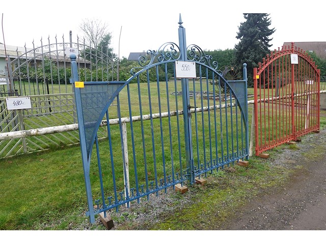 Metalen poort - afbeelding 2 van  5