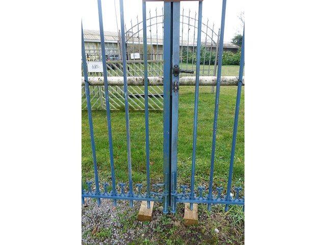 Metalen poort - afbeelding 4 van  5