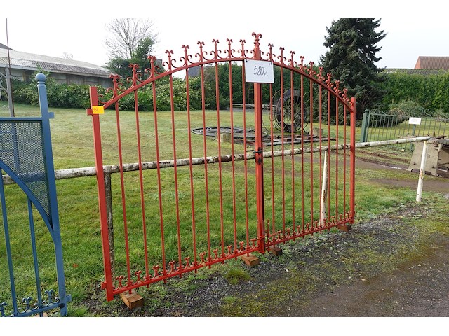 Metalen poort - afbeelding 2 van  4