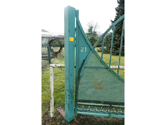 Metalen poort - afbeelding 2 van  6