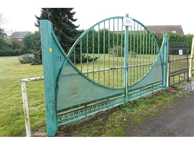 Metalen poort - afbeelding 3 van  6