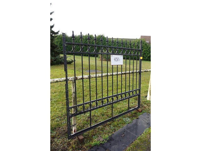 Metalen poort - afbeelding 2 van  3