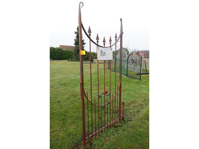 Metalen poort - afbeelding 2 van  3