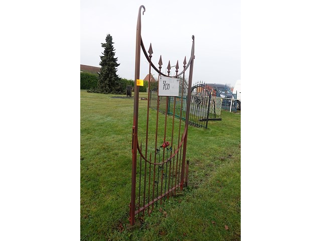 Metalen poort - afbeelding 3 van  3