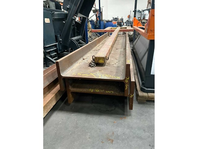 Metalen poutrels/draagbalken he650b 4 meter (2x) - afbeelding 3 van  6