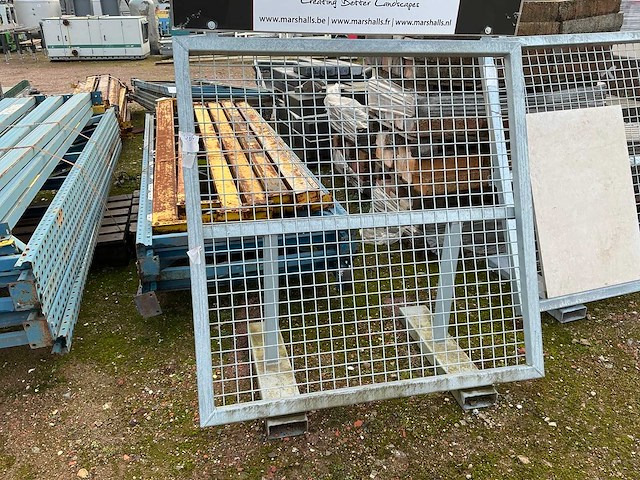 Metalen presentatierek voor tegels (11x) - afbeelding 1 van  3