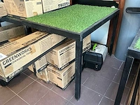 Metalen presentatietafel (12x)