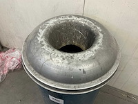 Metalen prullenbak 100l - afbeelding 2 van  3