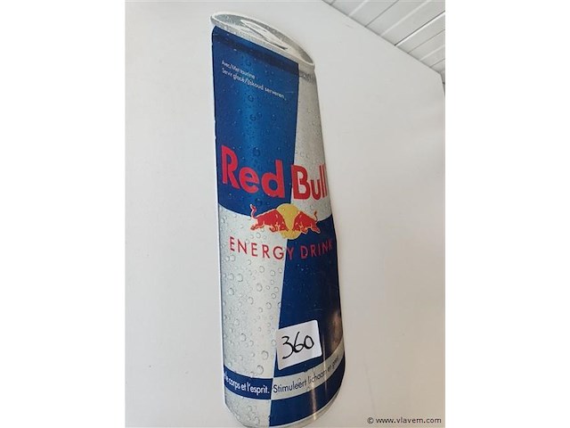 Metalen red bull bord - afbeelding 2 van  3
