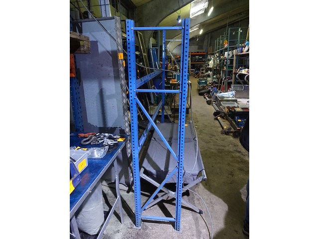 Metalen rek b. 40cm -l.2,10m -h.1,70m - afbeelding 4 van  4