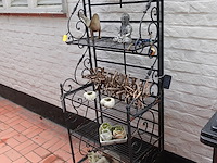 Metalen rek + decoratie - afbeelding 3 van  3