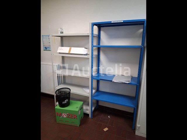 Metalen rek (grijs) - afbeelding 1 van  1