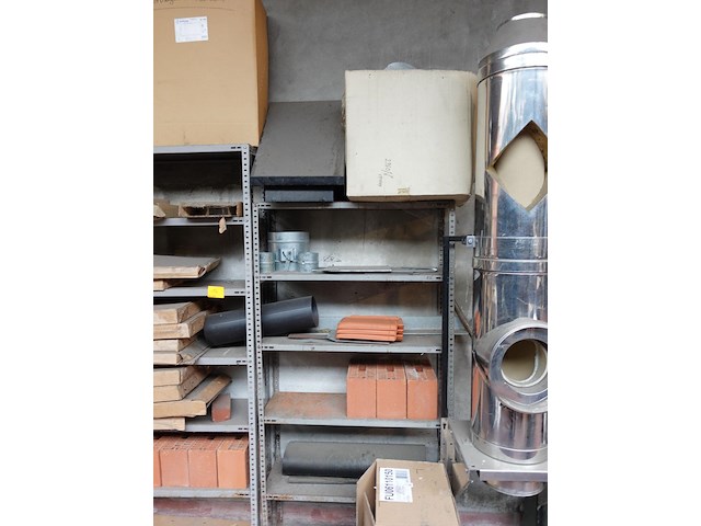 Metalen rek + inhoud - afbeelding 2 van  5