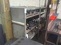 Metalen rek met gereedschapshouders - afbeelding 1 van  2